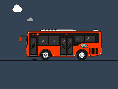 還在擔心上班遲到？遇擁堵的公共汽車也會改路行駛!
